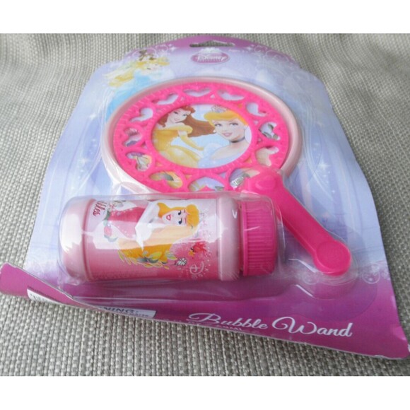 NEW by DISNEY PRINCESS BUBBLE WAND TOY (AGES 3+) - Picture 1 of 8